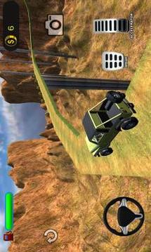 3D Mountain Climb 4x4游戏截图2