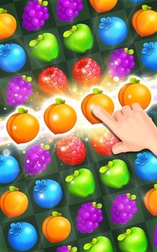 Yummy Fruit Match 3游戏截图1