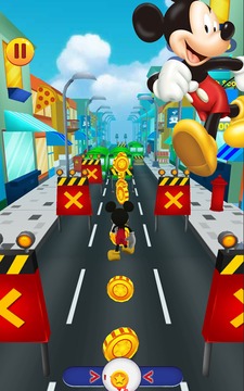 Mickey Epic Run: Free 3D Subway Minnie Game游戏截图1