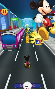 Mickey Epic Run: Free 3D Subway Minnie Game游戏截图2
