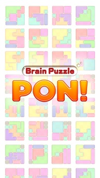 Brain Puzzle : PON! - Can you fit them all?游戏截图4