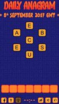 Daily Anagram - Word Puzzle游戏截图1