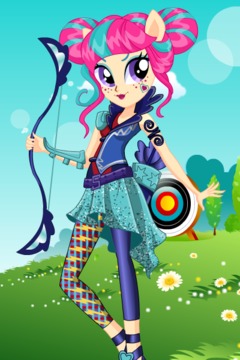 Archery Pinkie Pie Rarity Fluttershy Twilight游戏截图5