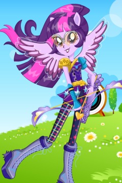 Archery Pinkie Pie Rarity Fluttershy Twilight游戏截图4