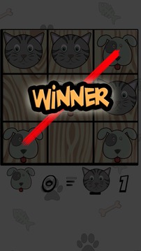 Tic Tac Toe Cats and Dogs游戏截图2