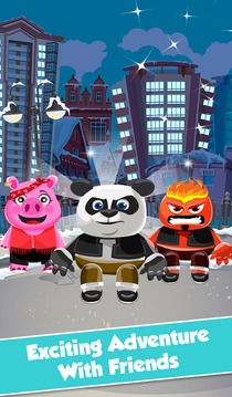 Panda and friends out for Adventure游戏截图3