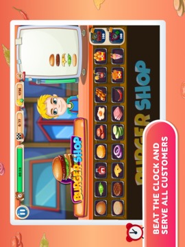 Burger Shop - top cooking game游戏截图4