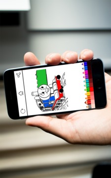 Kids Thomas Coloring游戏截图4