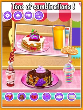 Pancakes Maker! Breakfast Chef游戏截图1