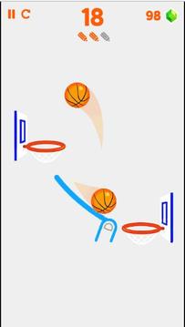 Dunk Line Shot Slam游戏截图3