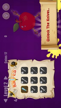 Splashy knife hit: idle knife throw to juicy fruit游戏截图5