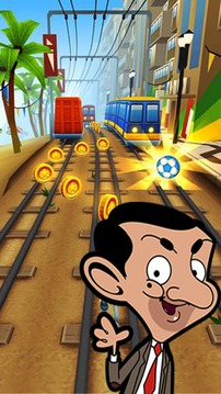 mr bean subway adventure surf run游戏截图2