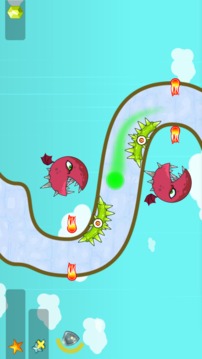 Follow the Line Monster Run: Finger Race 2D Deluxe游戏截图3