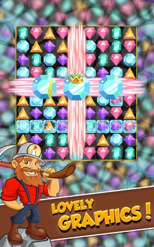 Miner Tycoon Gems: idle Match 3游戏截图3