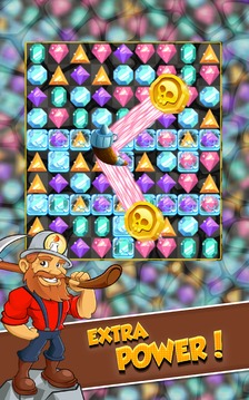 Miner Tycoon Gems: idle Match 3游戏截图2