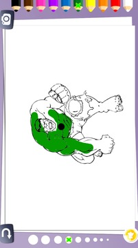 Superhero Coloring For Kids游戏截图5