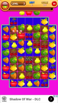 Fruit Mania - Match 3 Game游戏截图4