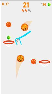 Dunk Line Shot Slam游戏截图2