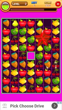 Fruit Mania - Match 3 Game游戏截图5
