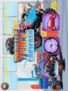 Monster Trucks: Car Wash Games for Kids FREE游戏截图3