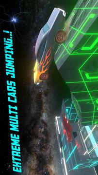 Nebula Space Car Speedway - Galaxy Star Rider游戏截图1