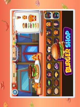 Burger Shop - top cooking game游戏截图1