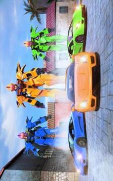 Real Multi Car Transformation Superhero Robot Game游戏截图2