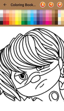 Coloring pages for PJ of masks 游戏截图1