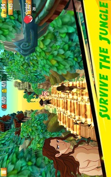 Tarzan Banana Runner Jungle Dash游戏截图2