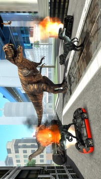 Robot vs Dinosaur Rampage : Dinosaur Hunting Games游戏截图1