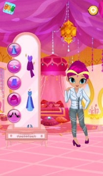 Princess Shine and Sister Shimer Dress up Party游戏截图1