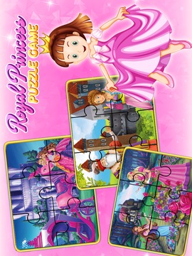 Royal Princess Jigsaw Puzzle: Princess Girls Game游戏截图5