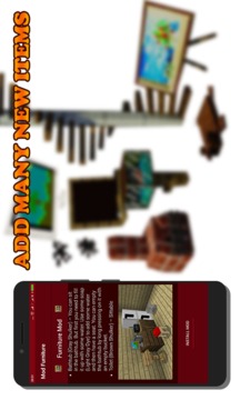 Furniture Mod for MCPE游戏截图1