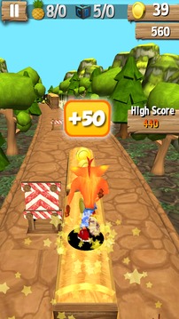 Temple Lost Crash Jungle Run Bandicot游戏截图2