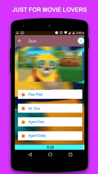 Special Agent Oso Quiz游戏截图1