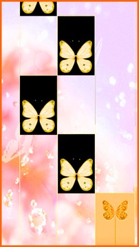 Piano Tiles : Pink Butterfly Piano Tiles游戏截图5