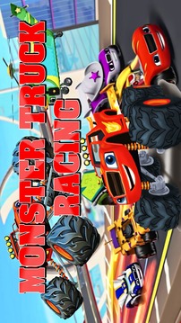 Blaze Truck Monster Machine 4X4 Racing Rush游戏截图3