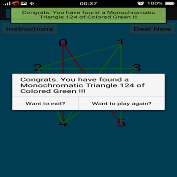 Monochromatic Triangle Problem游戏截图1