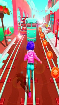 Subway Dash - Princess Runner Escape游戏截图5