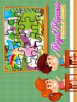 Royal Princess Jigsaw Puzzle: Princess Girls Game游戏截图2