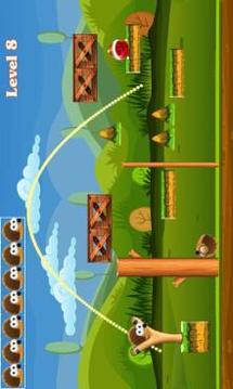 Knock Down : A Slingshot Game游戏截图1