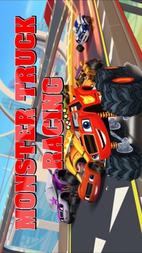 Blaze Truck Monster Machine 4X4 Racing Rush游戏截图2