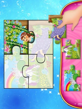 Royal Princess Jigsaw Puzzle: Princess Girls Game游戏截图1