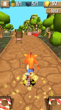 Temple Lost Crash Jungle Run Bandicot游戏截图3