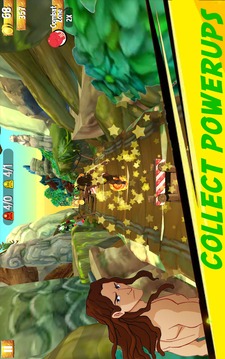 Tarzan Banana Runner Jungle Dash游戏截图1