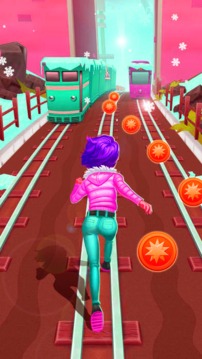 Subway Dash - Princess Runner Escape游戏截图4