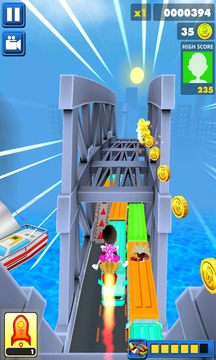 Subway Street : Surf Rush 2游戏截图2