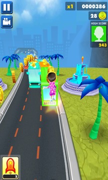 Subway Street : Surf Rush 2游戏截图4