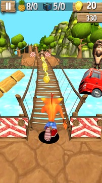 Temple Lost Crash Jungle Run Bandicot游戏截图4