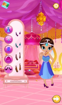 Princess Shine and Sister Shimer Dress up Party游戏截图3